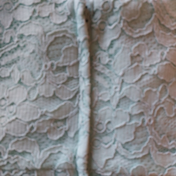 David's Bridal Short Lace Strapless Dress in Mint Green, Beautiful, Size… - Picture 3 of 13